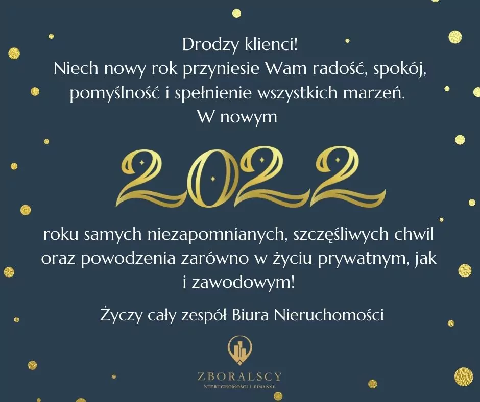 Wszystkiego co najlepsze w nowym 2022 roku!